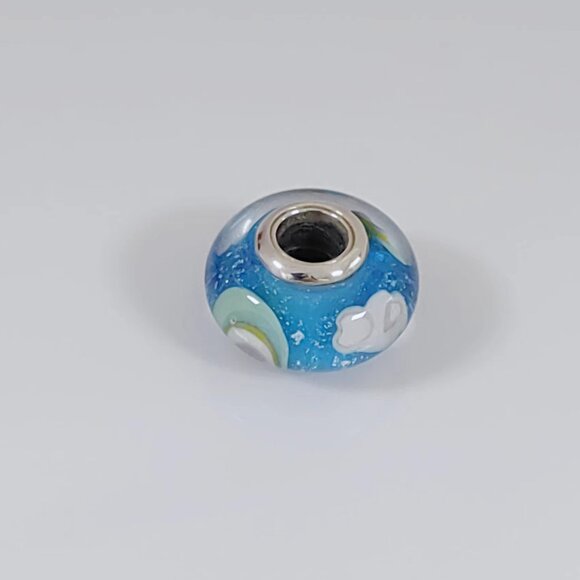 Pandora Iridescent Rainbow Murano Glass Charm Bead with box - Picture 4 of 4